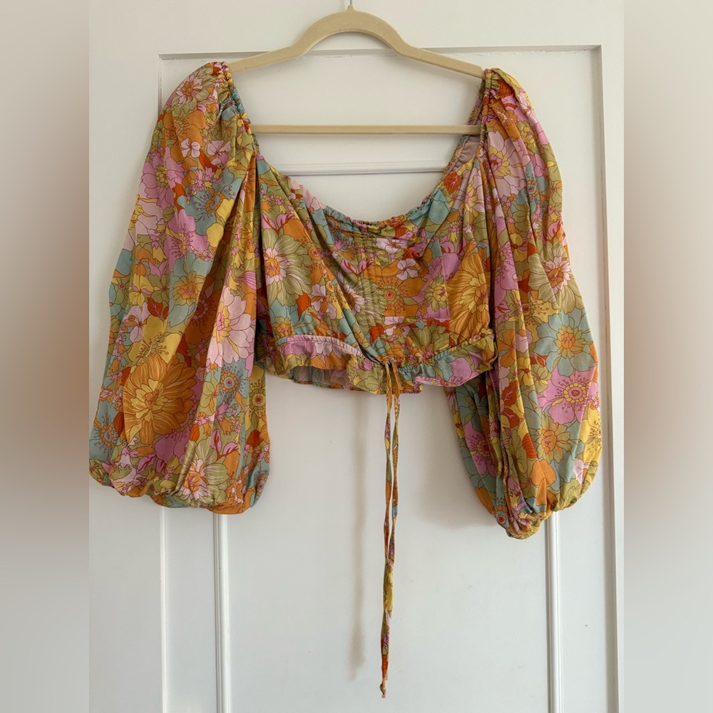 Show Me Your Mumu Floral Multicolor Women's Top